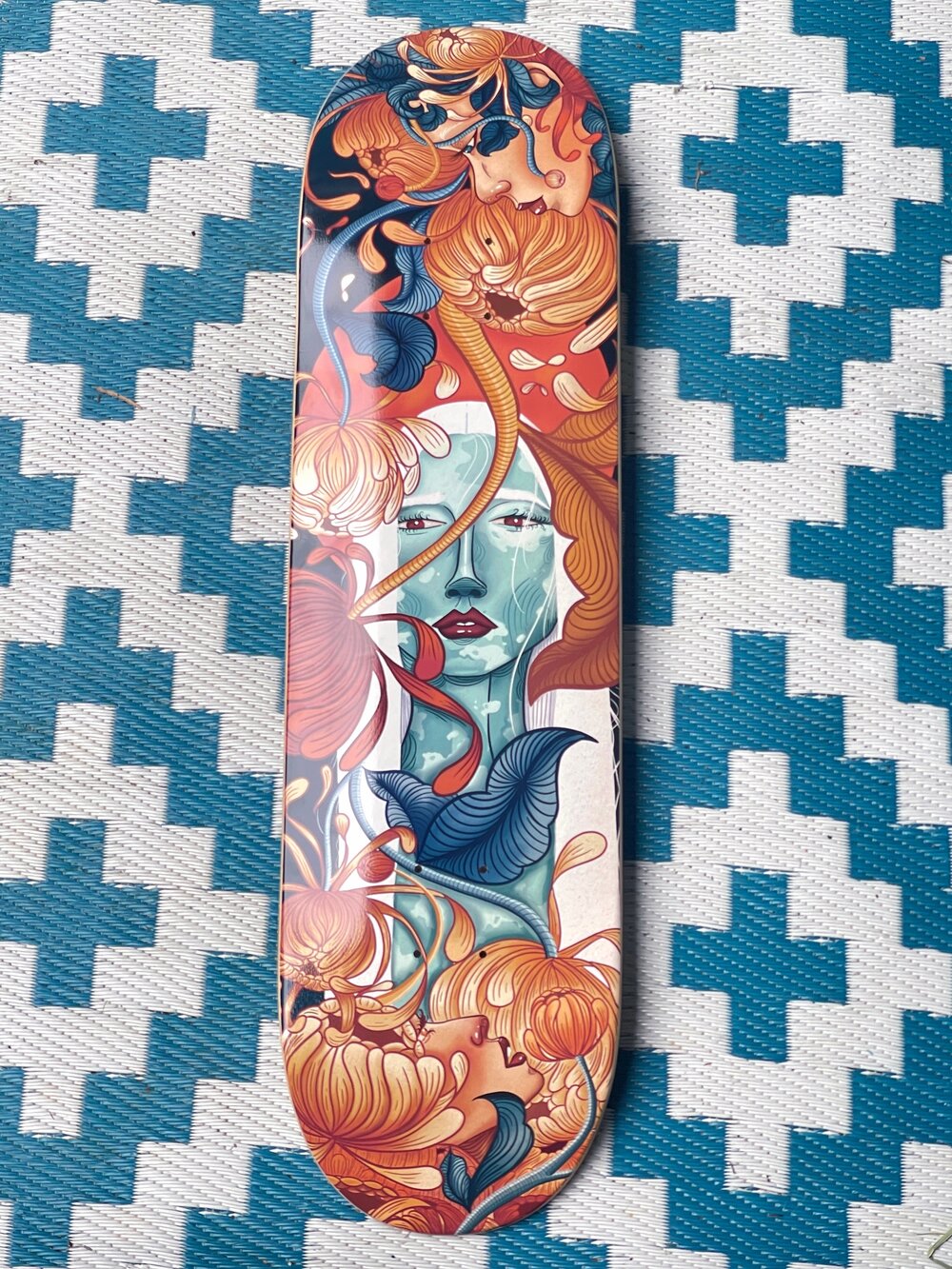 Flower’s Breath 8.5 Steep Skateboard Deck