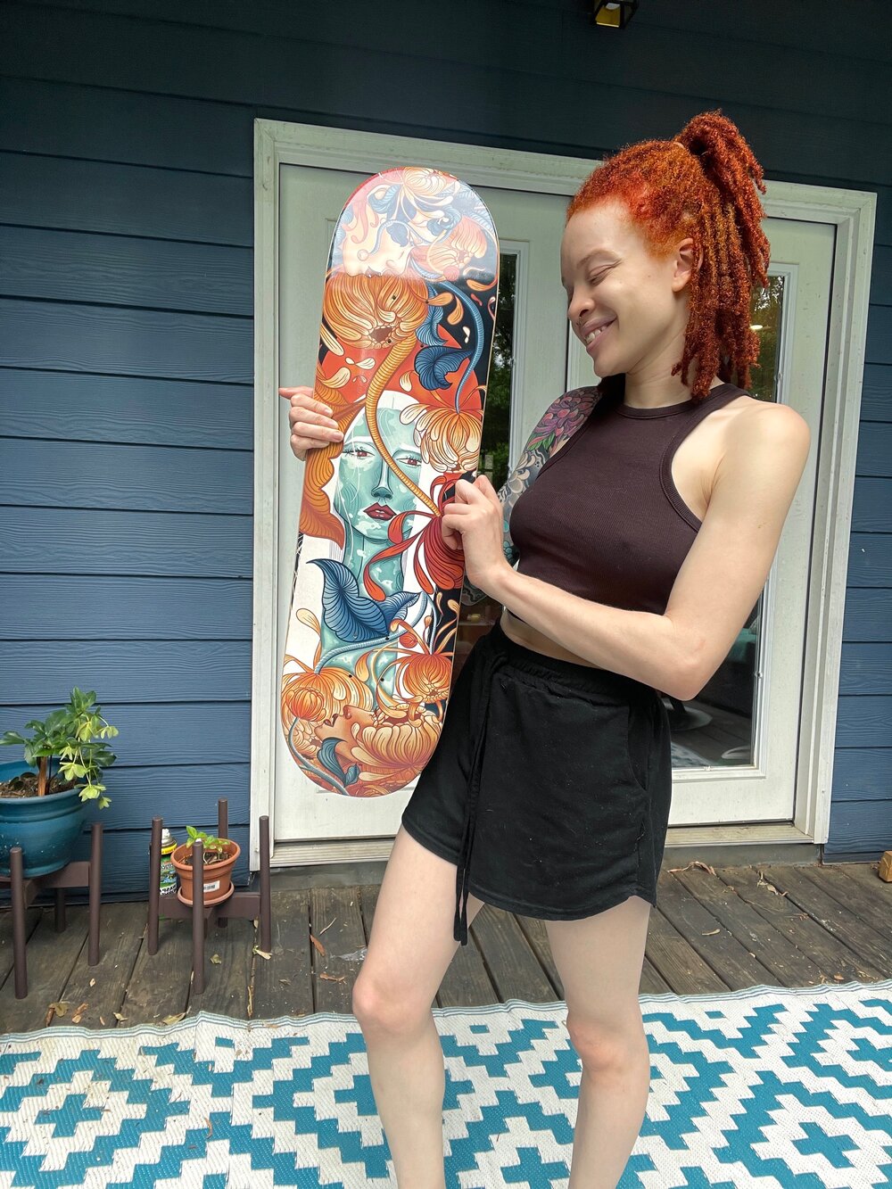 Flower’s Breath 8.5 Steep Skateboard Deck