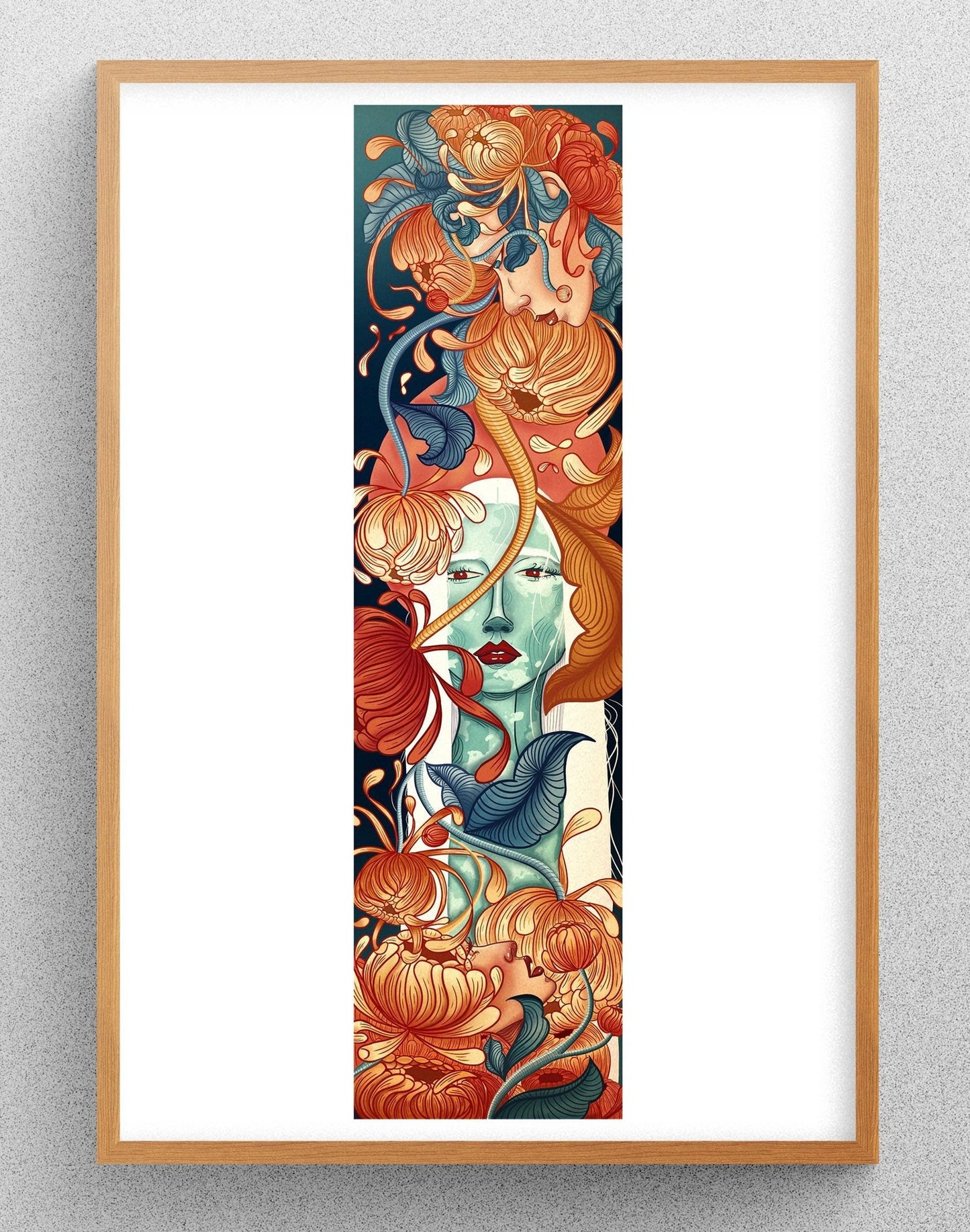 Flower’s breath 10in x 32in Prin