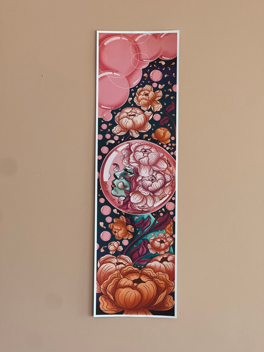 Bubble Stargazer 10in x 32in Print