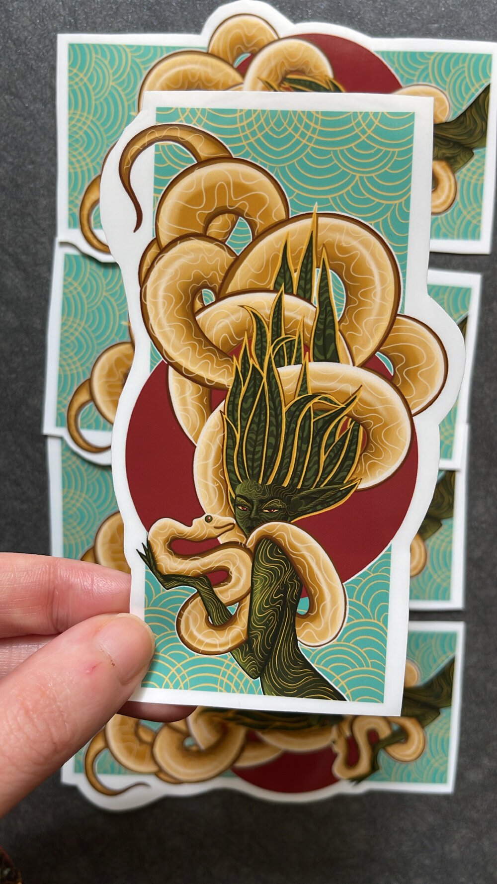 Snake Plant Sticker