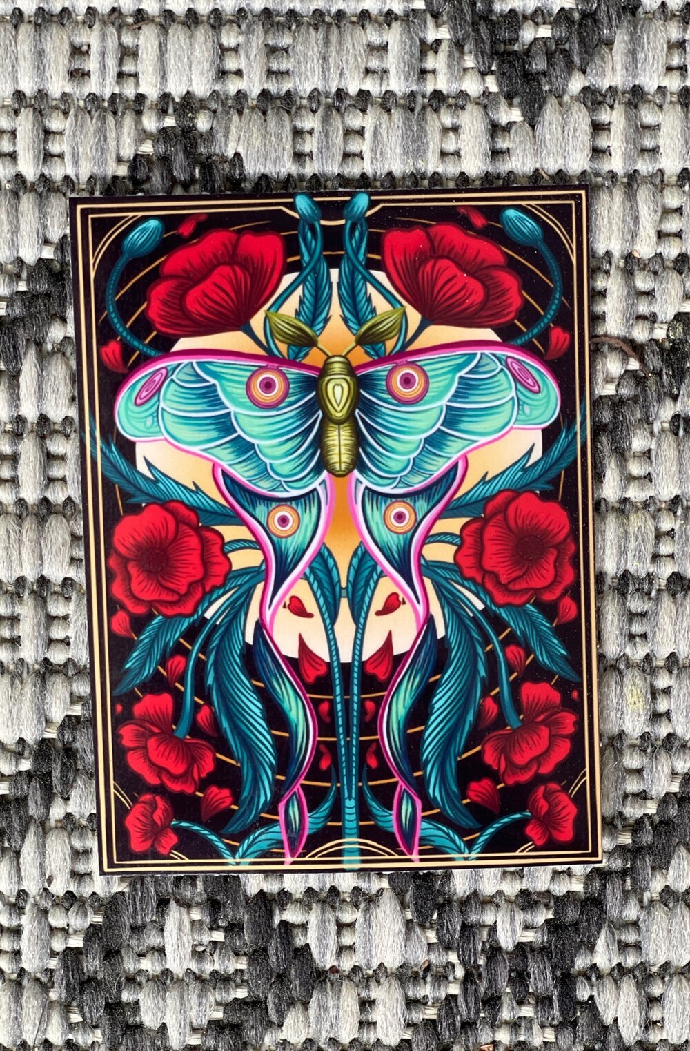 Moth Sticker