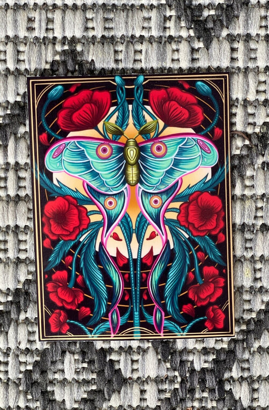Moth Sticker
