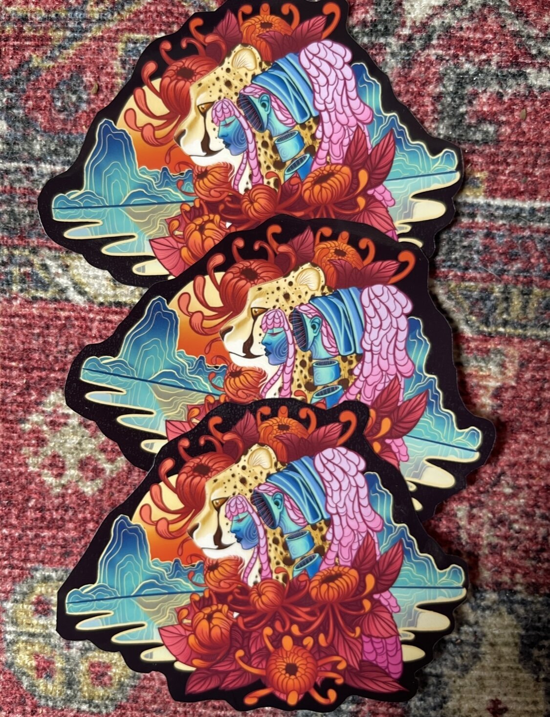 Cheetah's Paradise Sticker