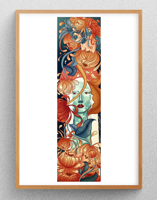 Flower’s breath 10in x 32in Prin