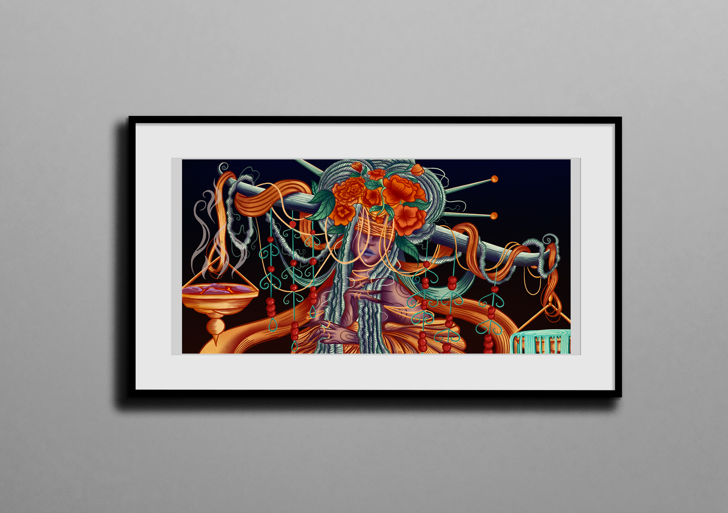 Libra Zodiac Print